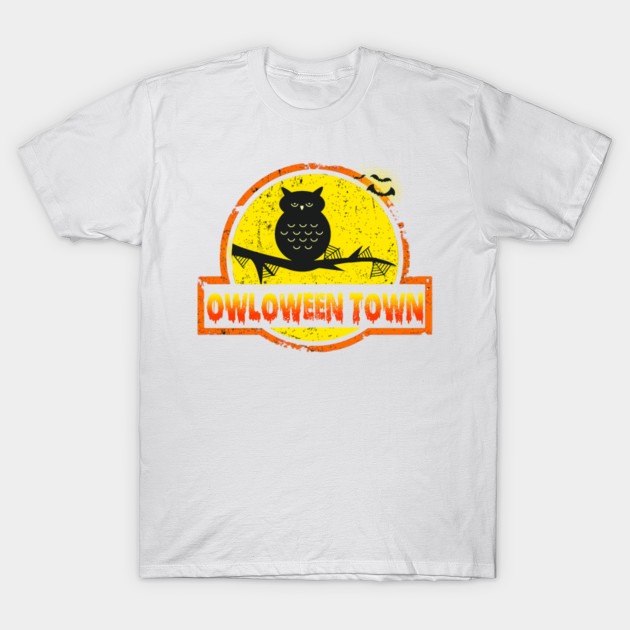 Owloween Town Halloween Shirts Gifts on October 31 T-Shirt-TOZ